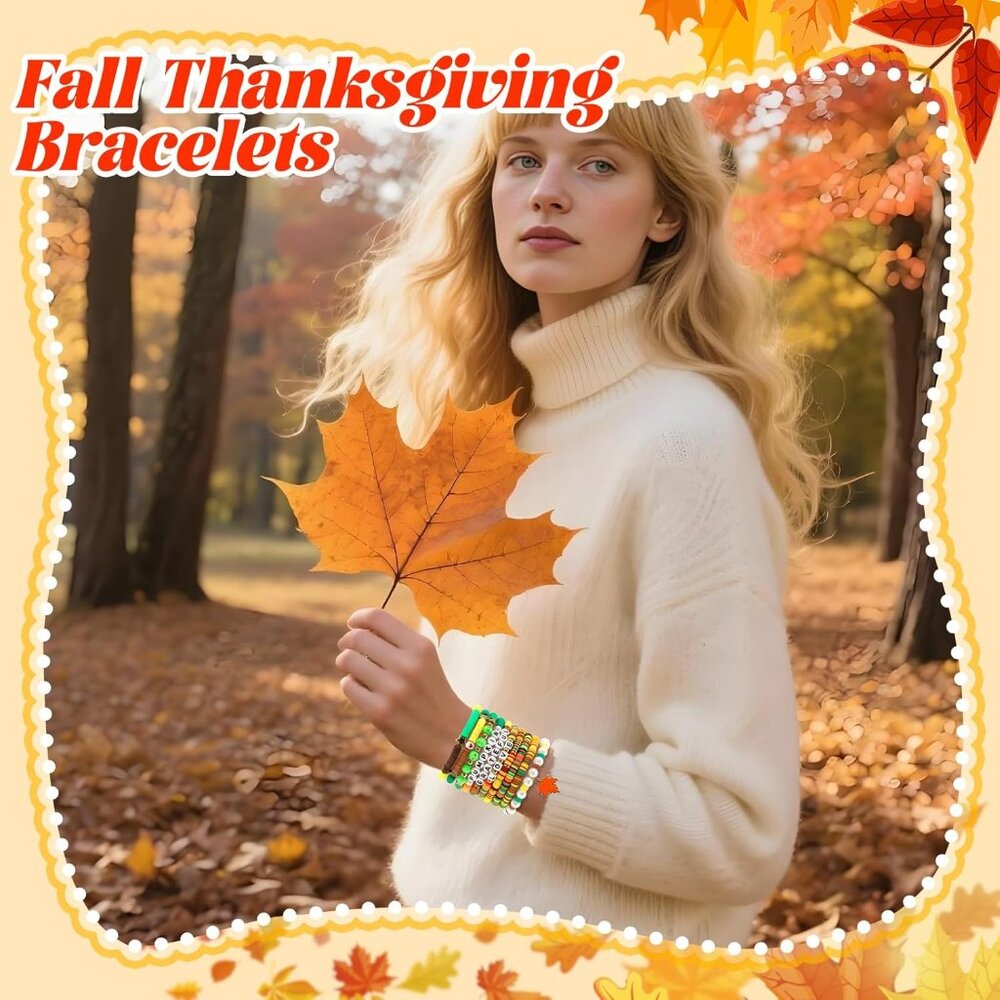 40pcs Stackable Friendship Bracelets Set, Boho St… - image 6